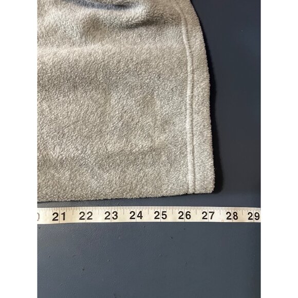 Gray Long Sleeve V-Neck Fleece Pullover M Embroidered Cardinals - Picture 5 of 12